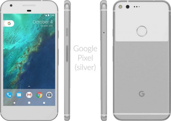 google-pixel-silver