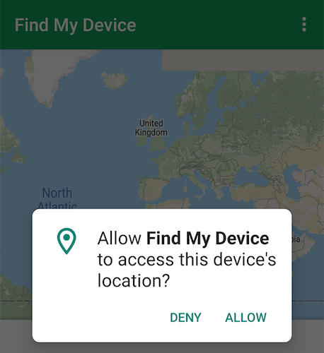 ايجاد هاتف Find My Device