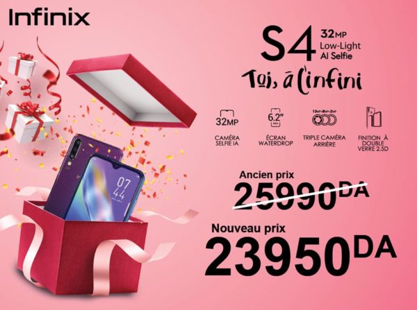 أسعار هواتف أنفينيكس في الجزائر Infinix S4