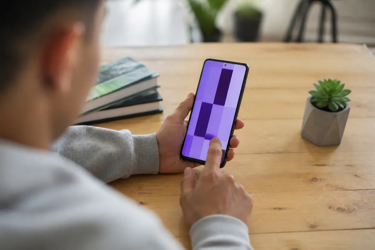 Calculator trip : un jeu algérien de maths ressemblant à Piano Tiles