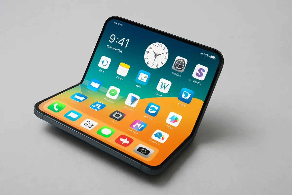 Fuite sur l’iPhone pliable d’Apple : un design inédit pour concurrencer les modèles Samsung ?