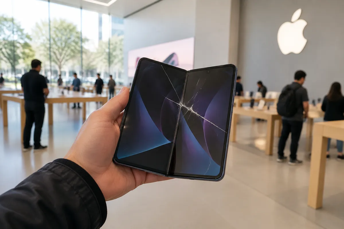 iPhone Duo : Apple remplace les unités avec écran fissuré