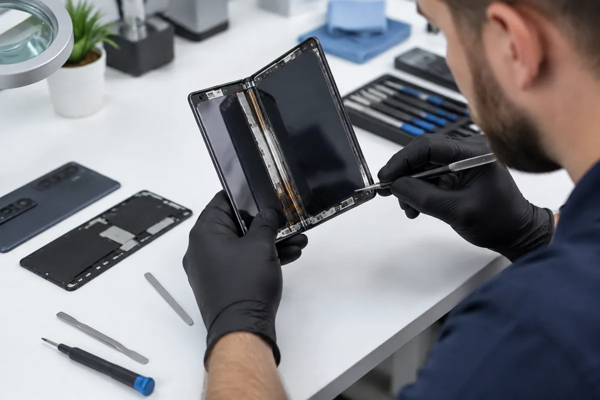 iPhone Duo : la charnière sous la loupe après des pannes d'écran
