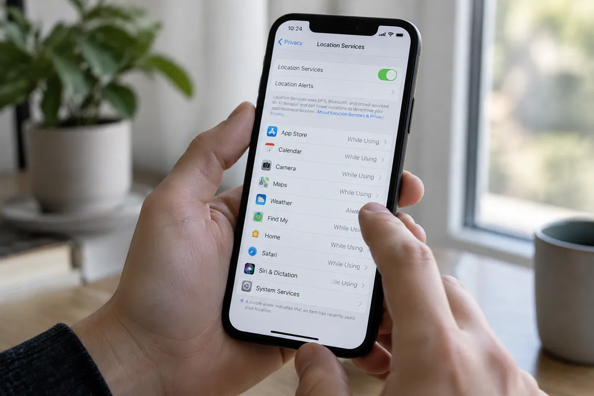 Localisation iPhone : bloquer l'accès des apps en quelques étapes