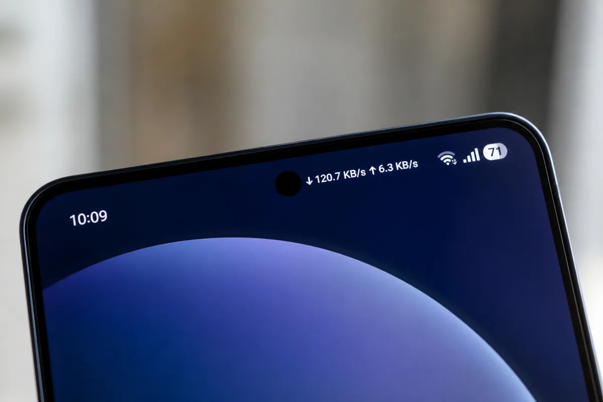 One UI 9 : Samsung intègre enfin un indicateur de vitesse réseau