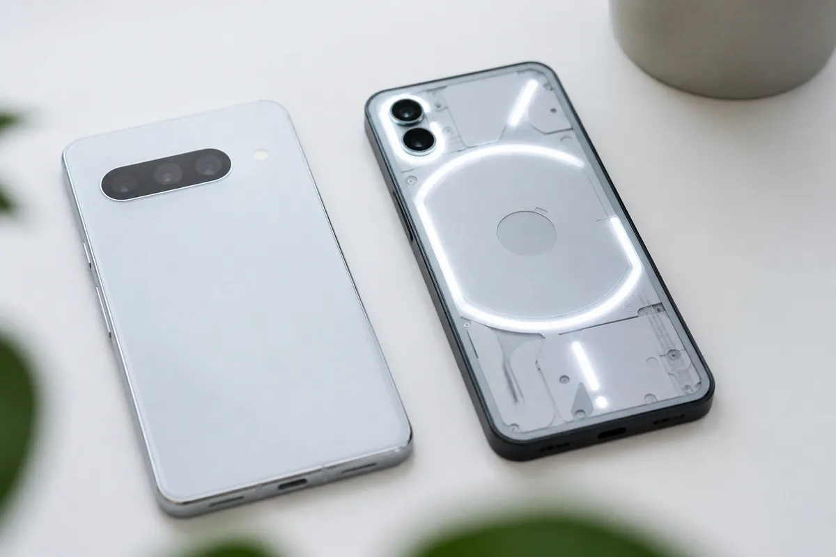 Samsung Galaxy A37 vs Nothing Phone 4a : quel smartphone choisir à 400 €?