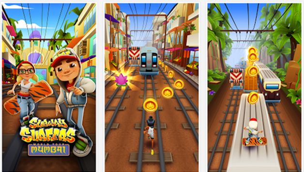jeux android Subway Surfers 2015.