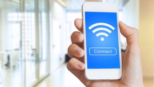 wifi sur un téléphone