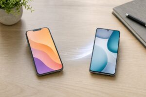 Passer d'iPhone à Android : migration des données entre les deux smartphones.
